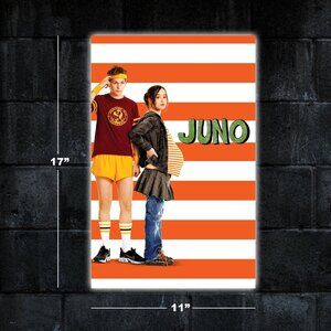 Juno movie poster - 11x17 film wall art print merch gift collectable diablo cody